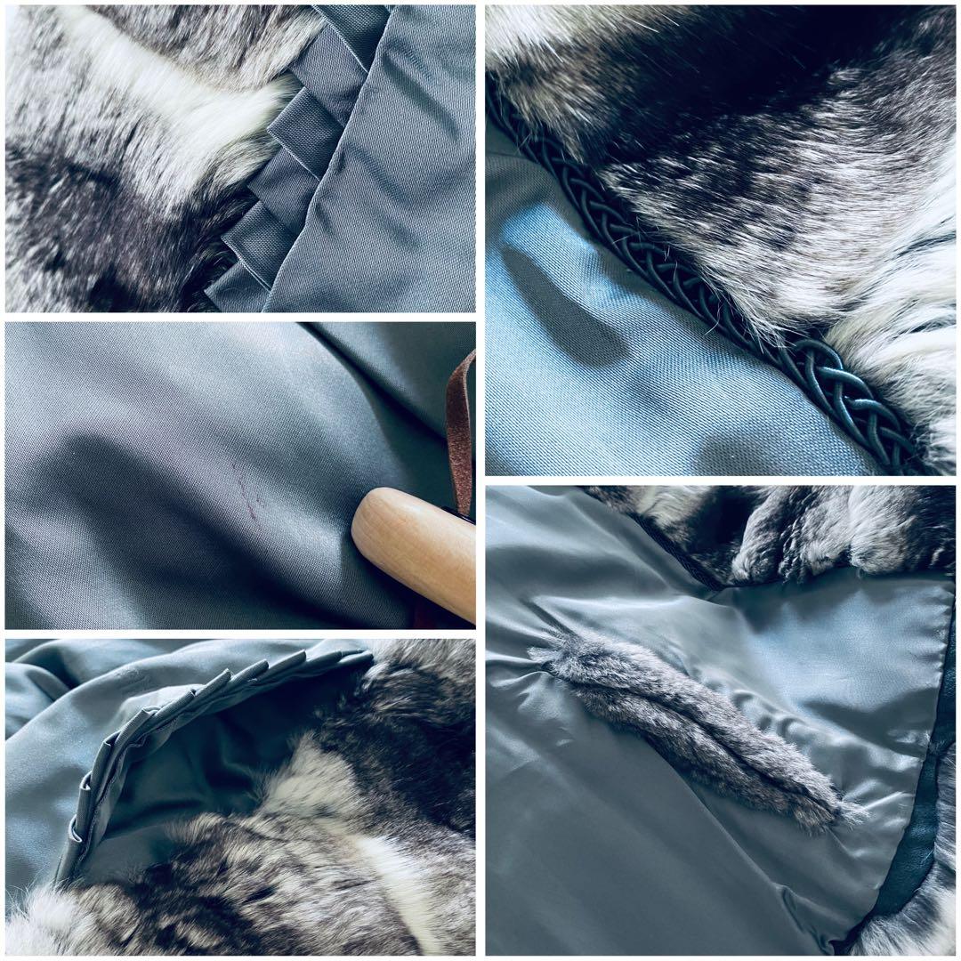 新品同様✨◆THE BANG◆200万 デンマーク王室御用達チンチラケープコート