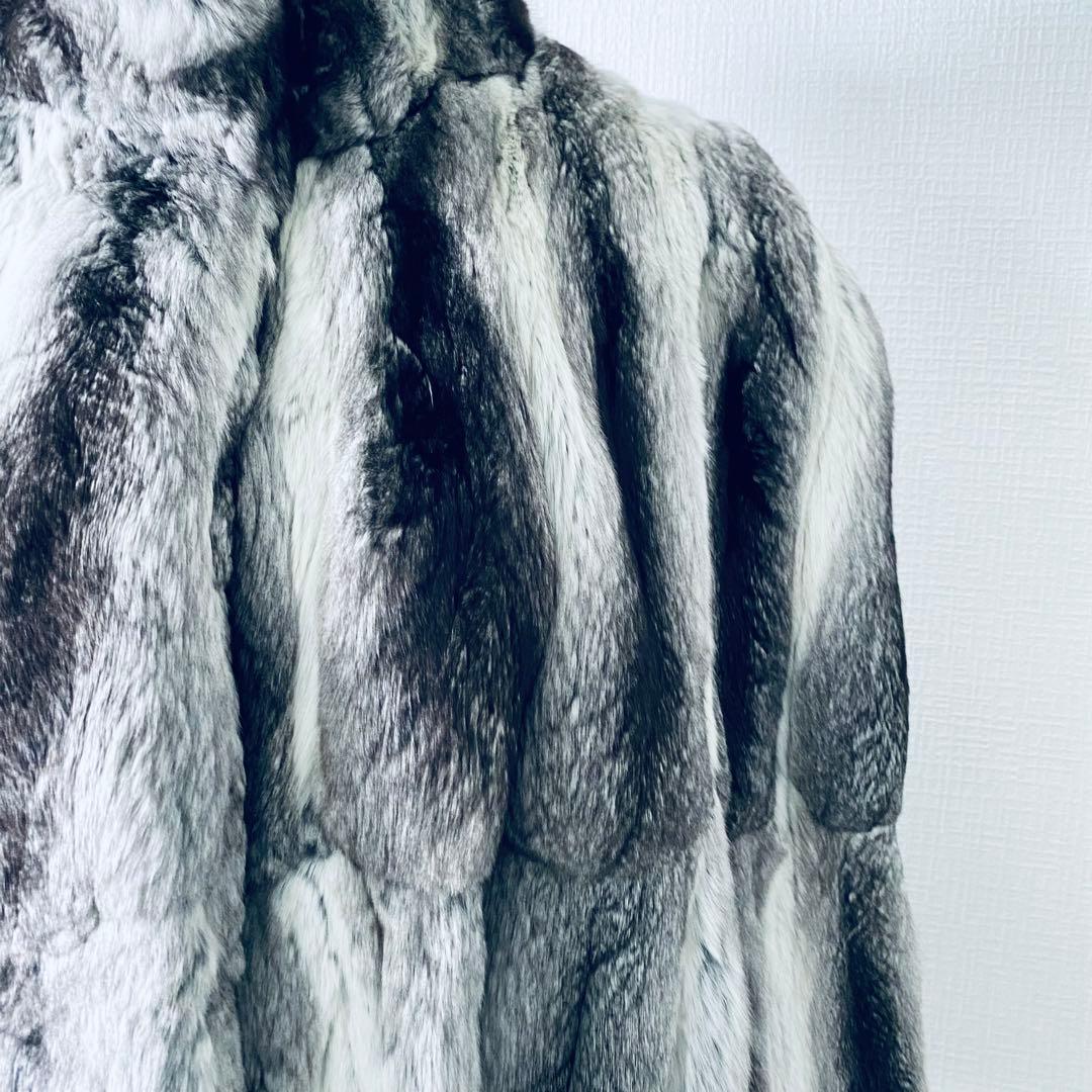 新品同様✨◆THE BANG◆200万 デンマーク王室御用達チンチラケープコート