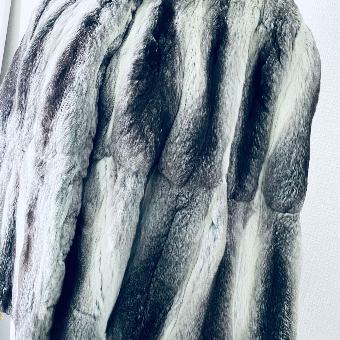 新品同様✨◆THE BANG◆200万 デンマーク王室御用達チンチラケープコート