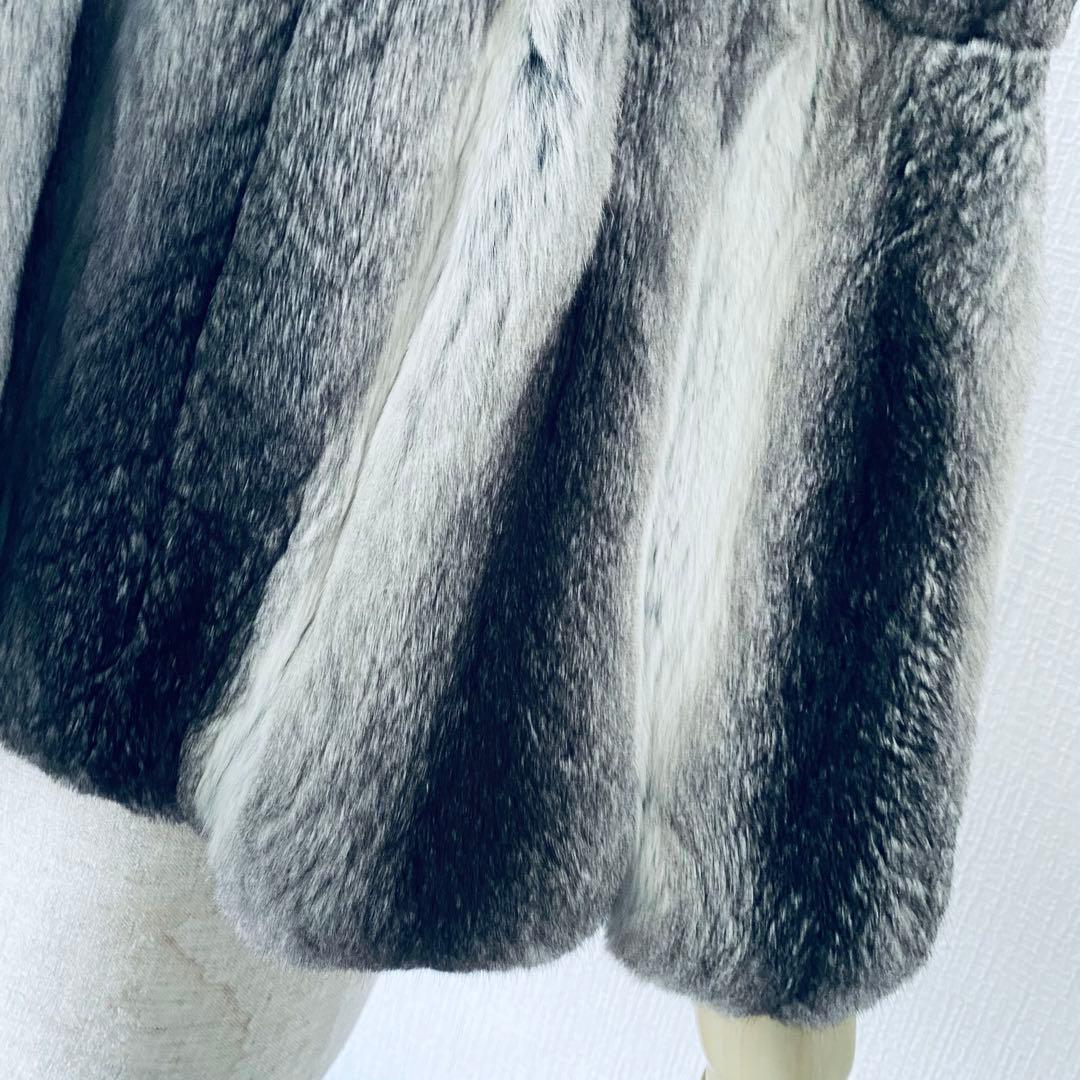 新品同様✨◆THE BANG◆200万 デンマーク王室御用達チンチラケープコート