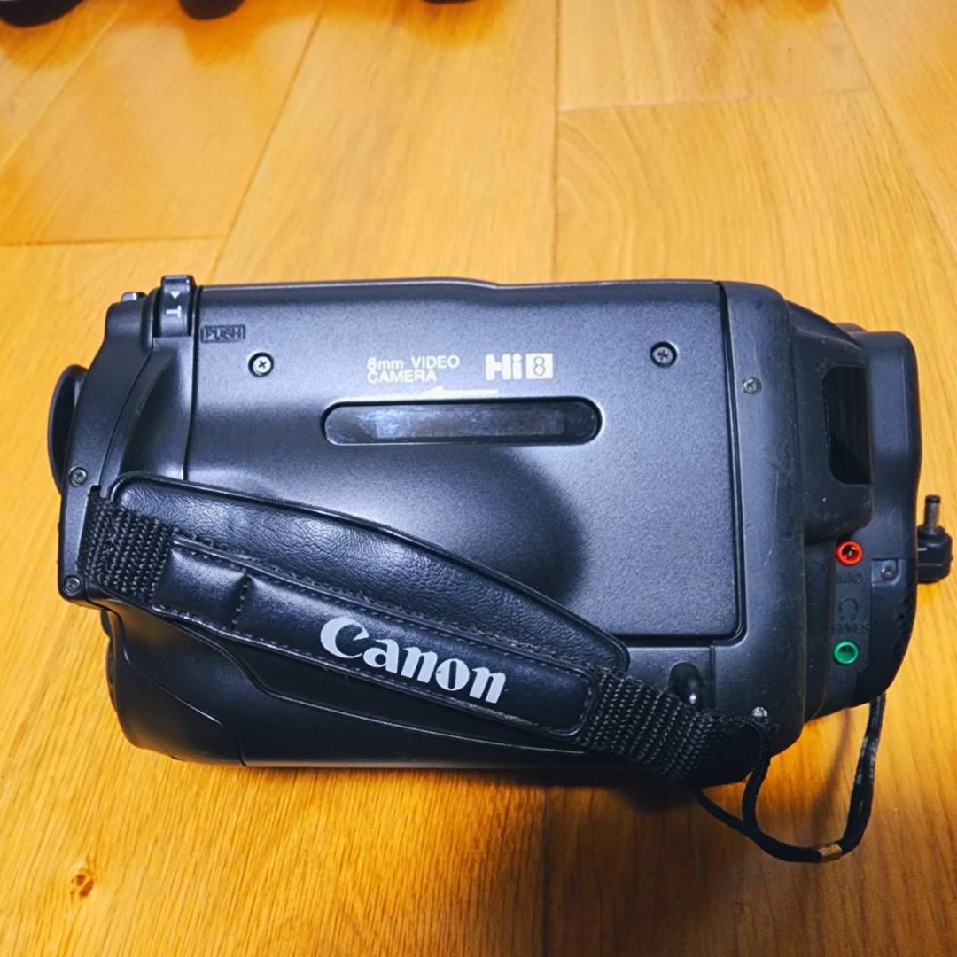 【動作確認済】希少 Canon 高画質 Hi8 ビデオカメラ ACアダプタセット