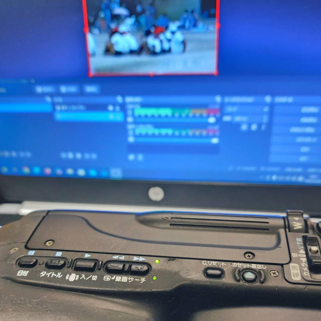 【動作確認済】希少 Canon 高画質 Hi8 ビデオカメラ ACアダプタセット