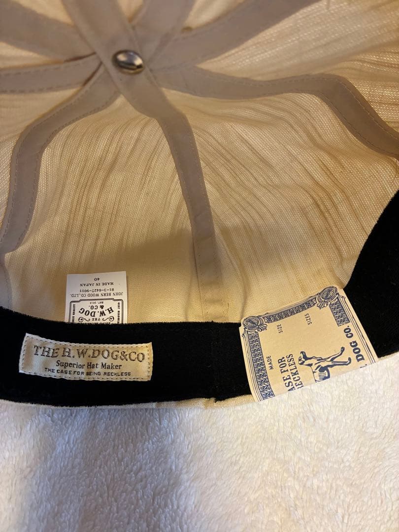 エイチダブリュードッグアンドコー　キャスケット　完売品✨