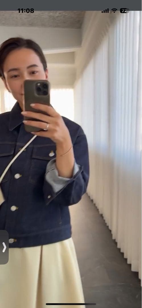 OHGA ohga オーガ　レディースデニムジャケットGジャン