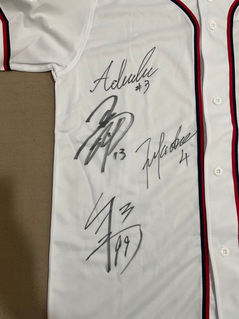 イ*君様 オリックス・バファローズ 直筆サイン入り ユニフォーム