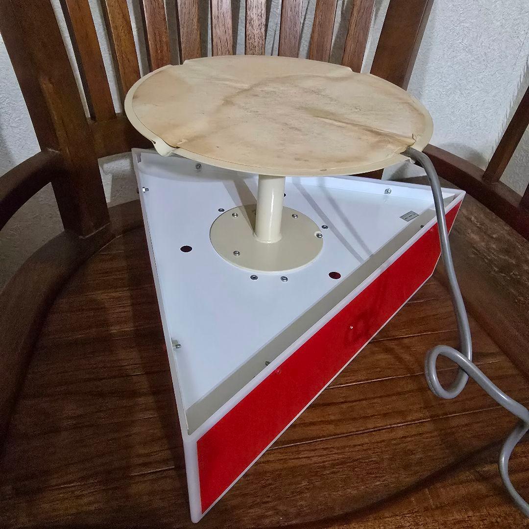 【貴重　レア物】たばこ電飾看板 プラスチック製 三角形 赤色 当時物 昭和レトロ