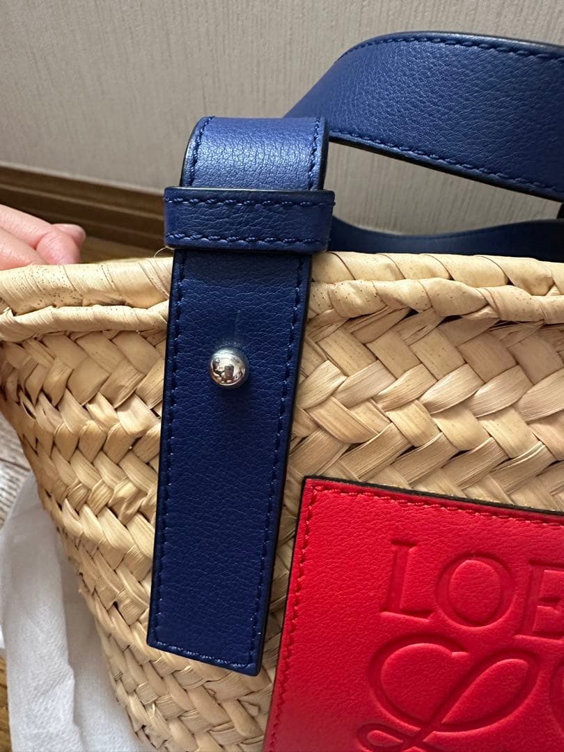 【Y】超美品 ロエベ LOEWE かごバッグ スモール 限定品