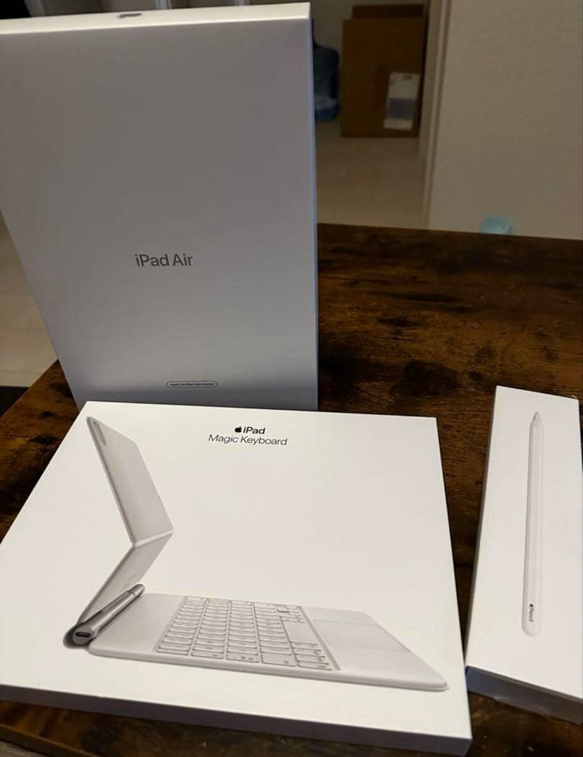 iPad Air 本体+Apple Pencil+Magic Keyboard