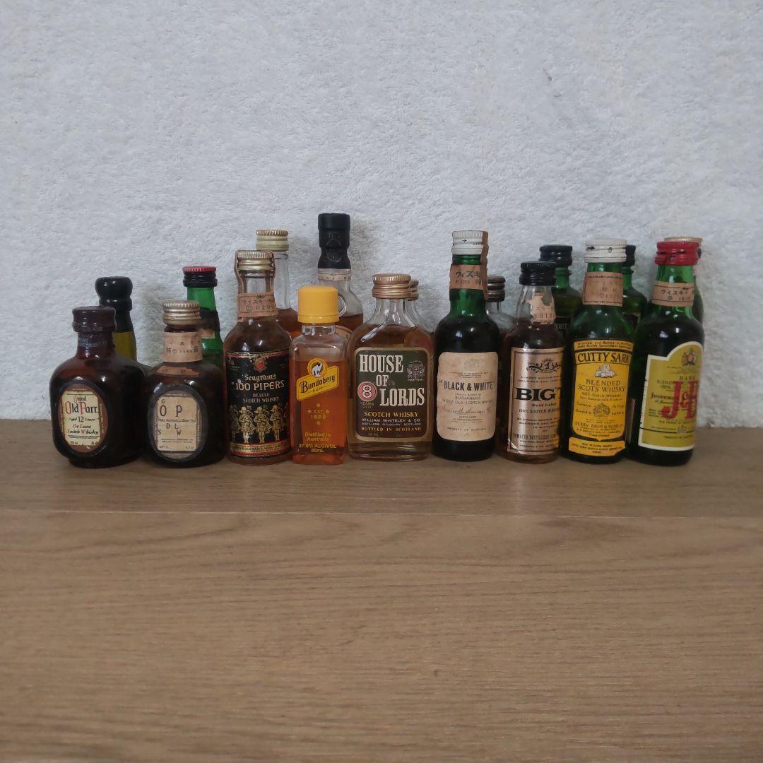 古酒　ウイスキー ミニボトルセット