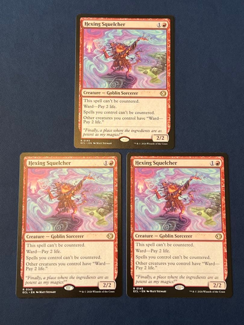 【mtg】呪詛の壊し屋 英語版3枚 ローウィンの昏明 ECL