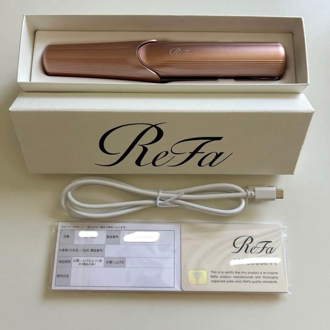 ReFa ストレートヘアアイロン RE-AS ローズゴールド