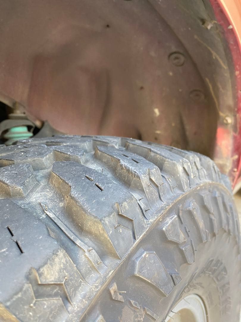 バリ山‼️ヨコハマ ジオランダー MT 33×12.50R15LT ホイールセット