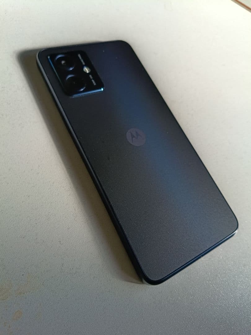moto g64y 5G 本体 SIMフリー スペースブラック 手帳型ケース付き