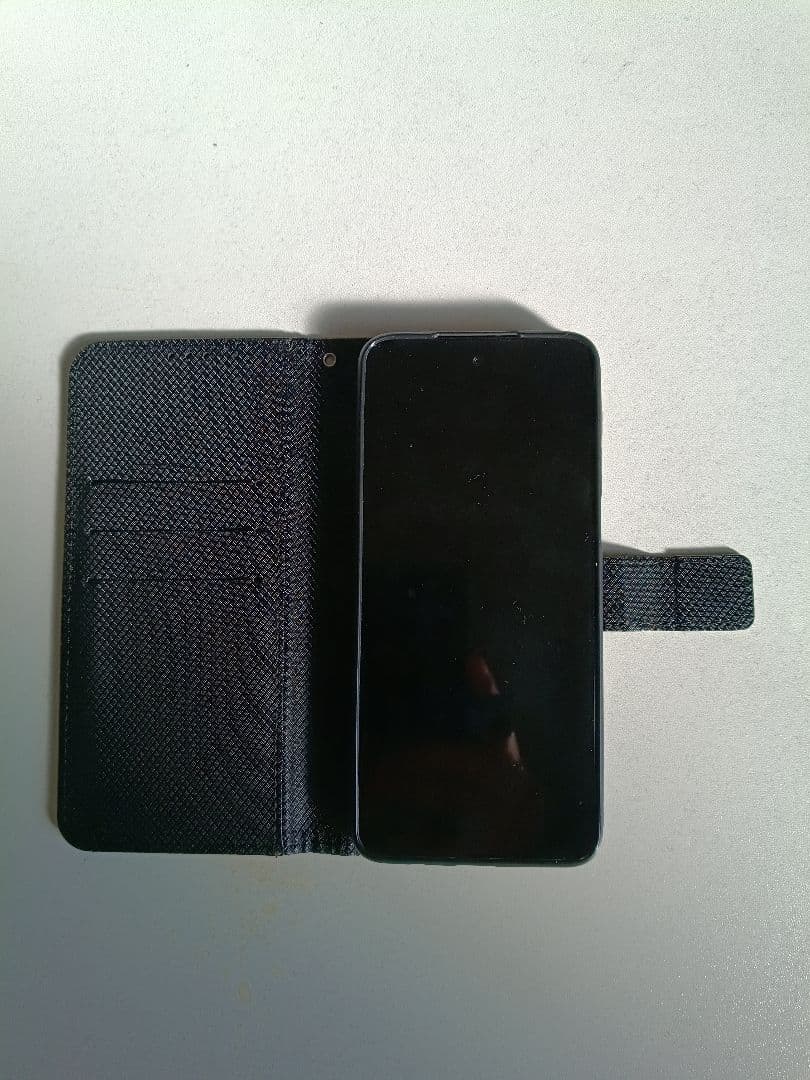 moto g64y 5G 本体 SIMフリー スペースブラック 手帳型ケース付き