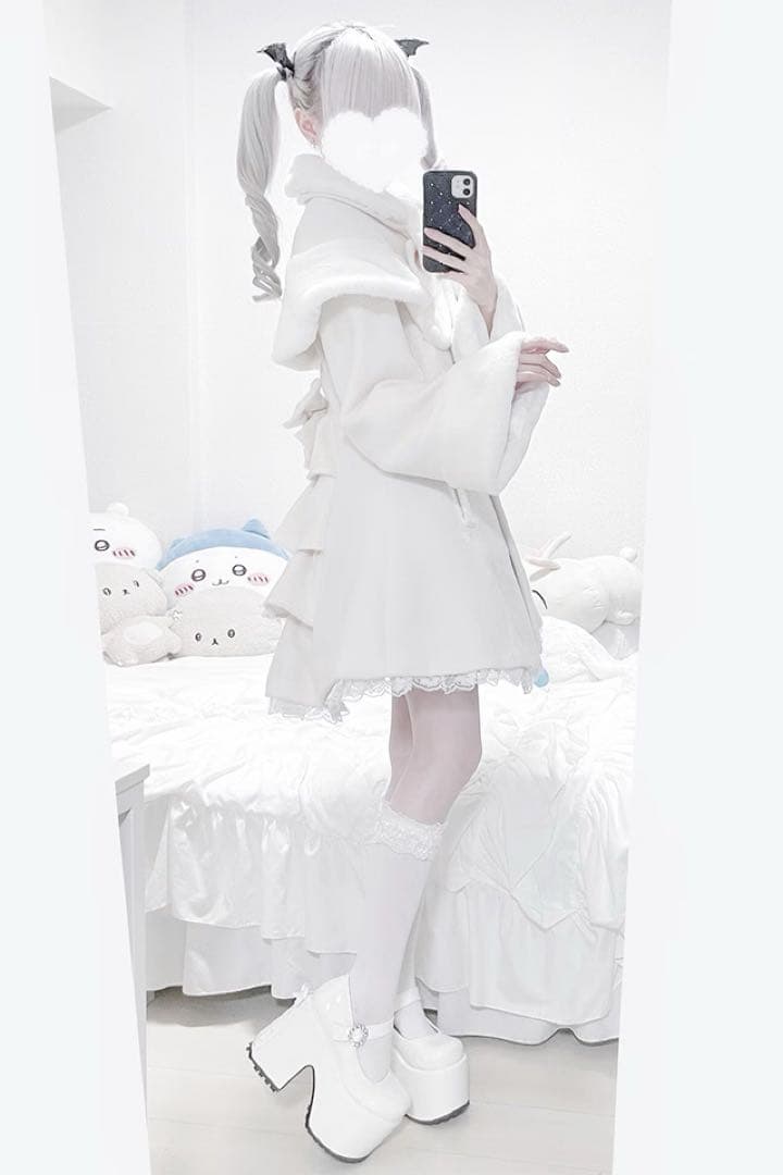 【MA*RS×TETOYちゃんコラボ】クロスリボンケープ付きコート【最終価格】