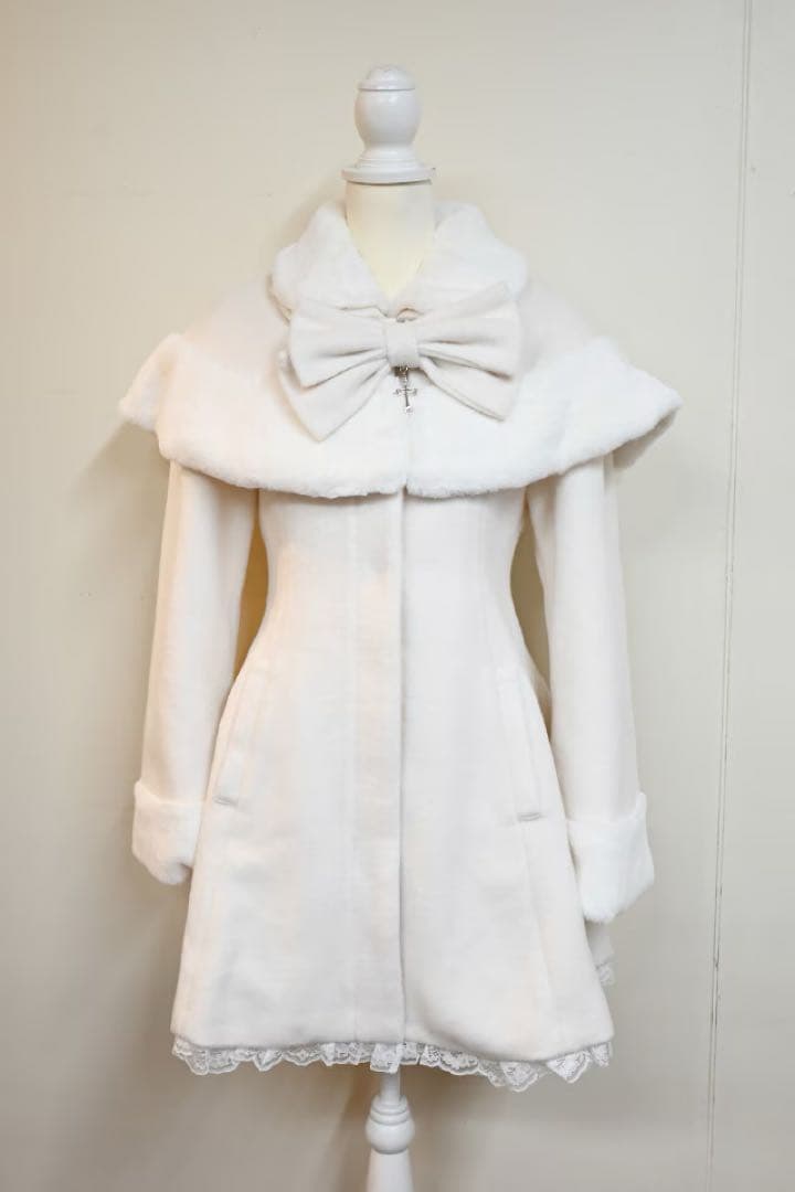 【MA*RS×TETOYちゃんコラボ】クロスリボンケープ付きコート【最終価格】