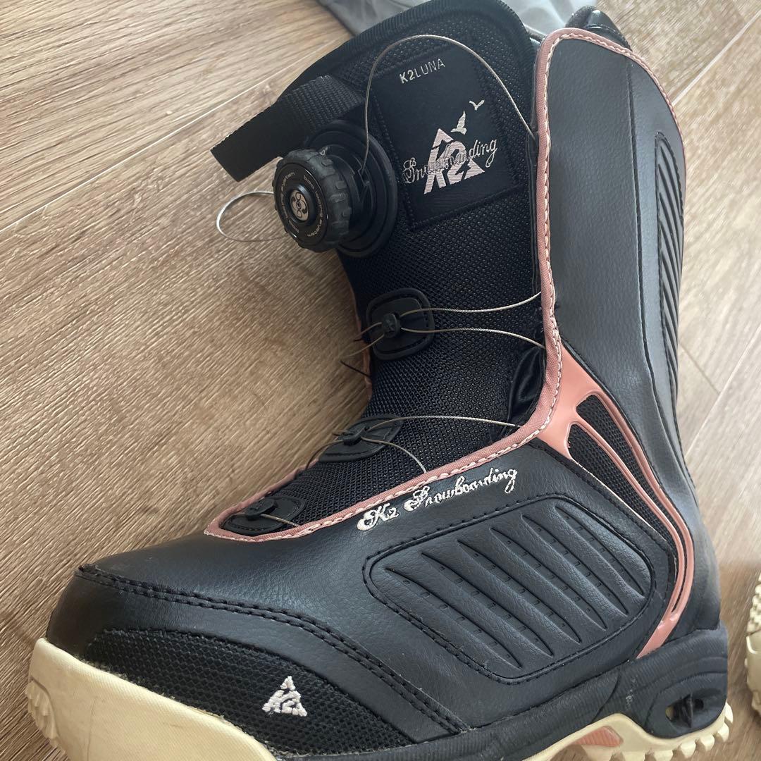 セール中☆美品　K2 LUNA スノーボードブーツ　EURW37 W24