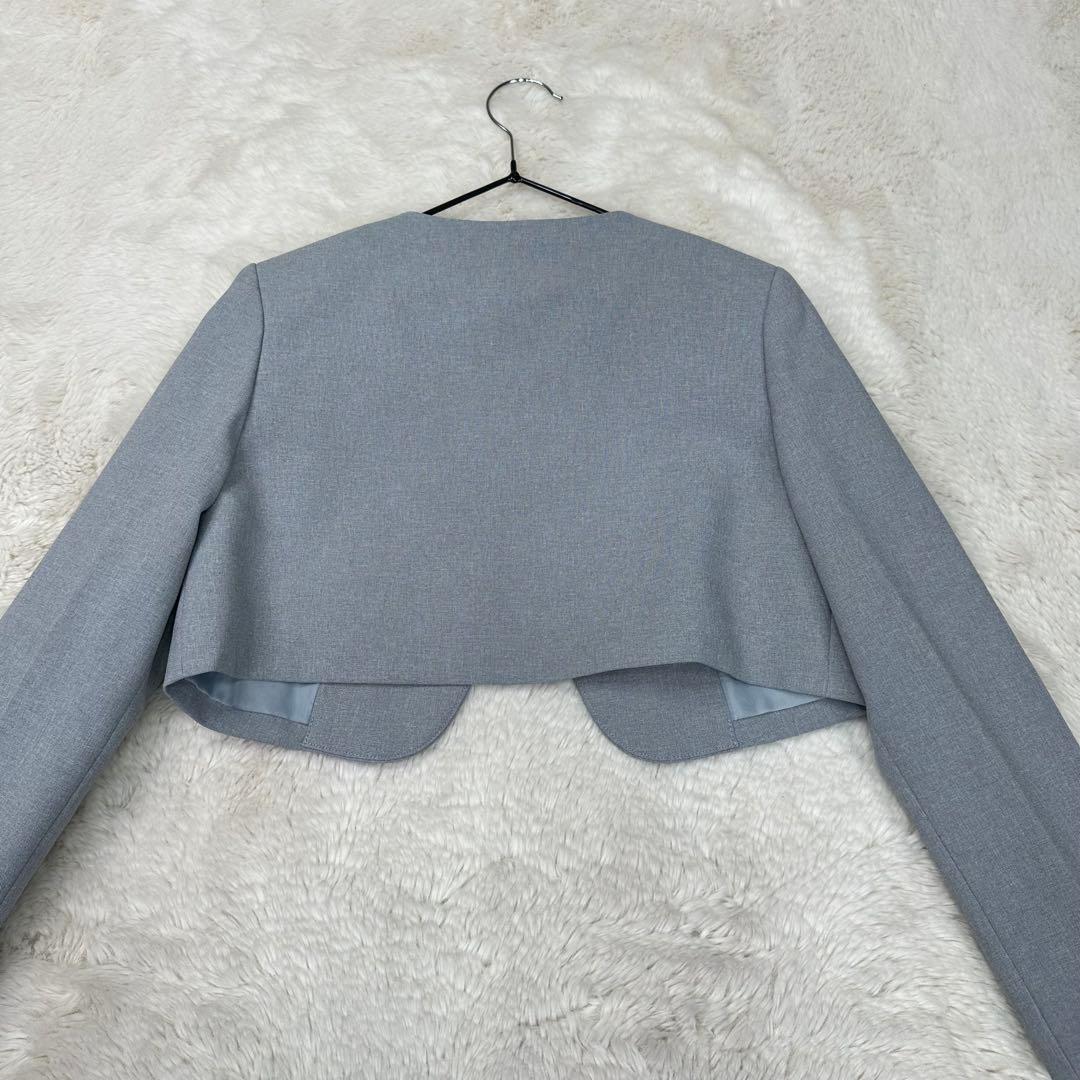 ✨美品✨ショパン 130 入学式 卒園式 フォーマルアンサンブル格子柄ワンピース