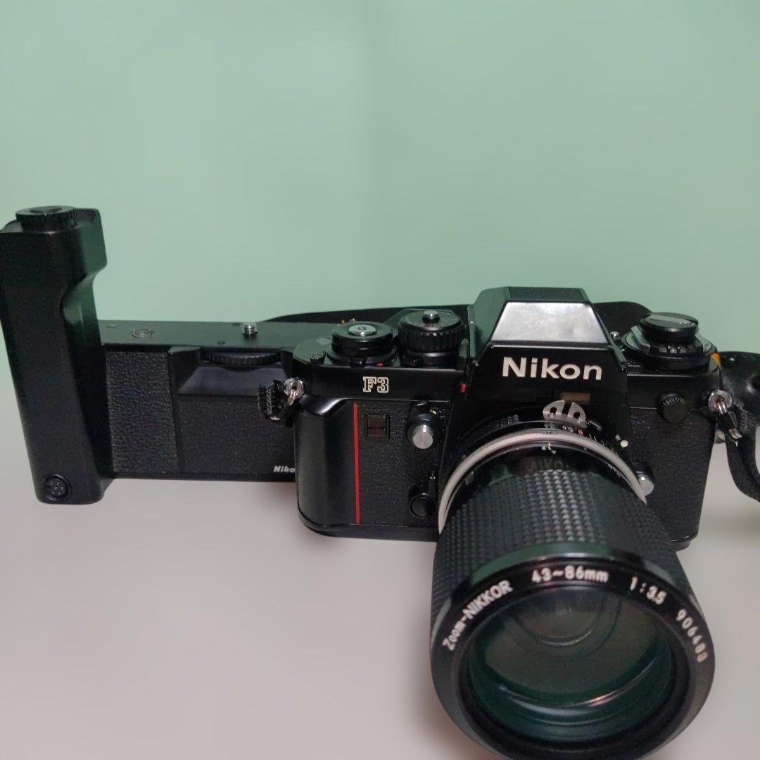 Nikon F３　モータードライブ　Zoom-NIKKOR 43~86mm
