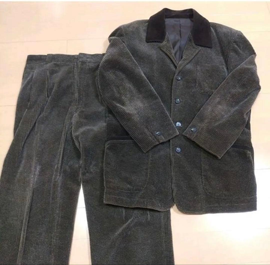 コーデュロイ　セットアップ