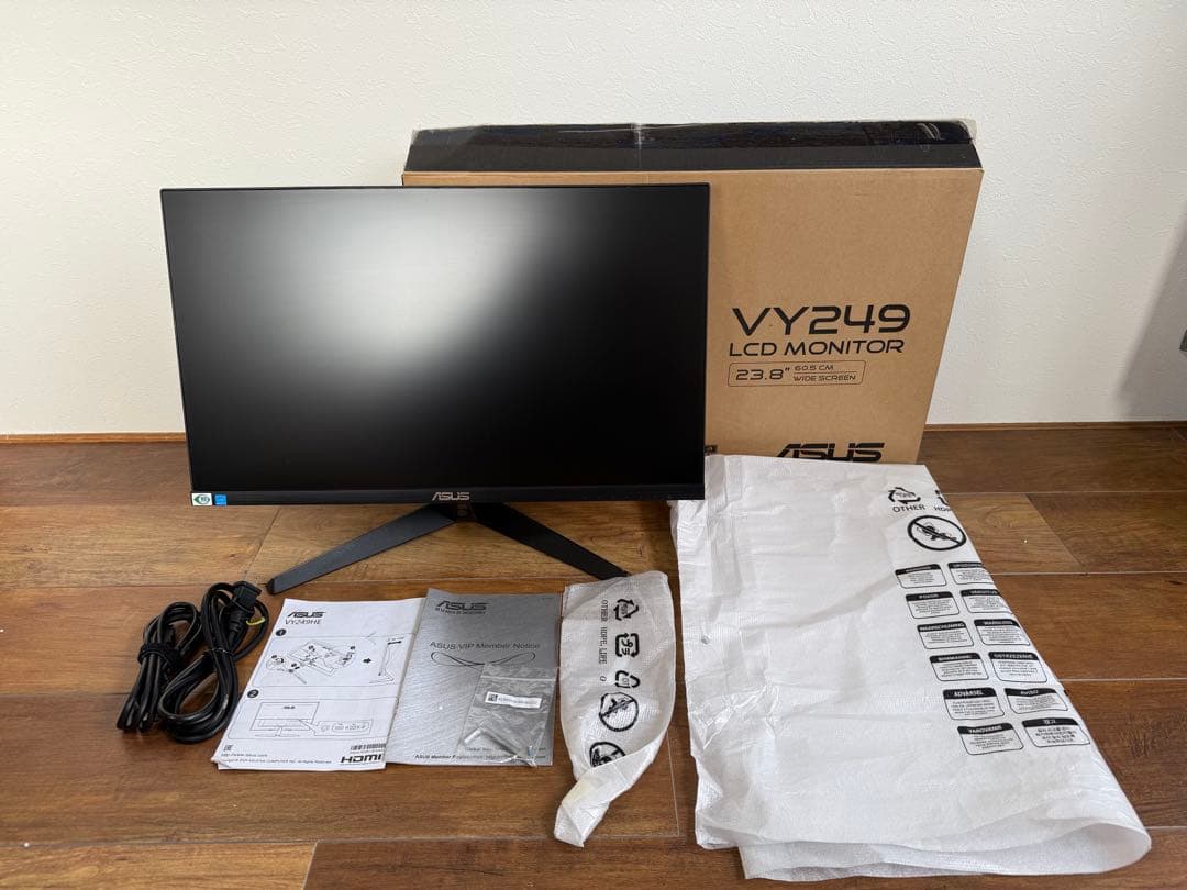 ASUS VY249HE 23.8インチ 液晶ディスプレイ モニター