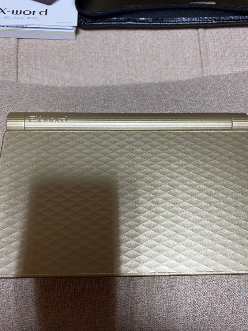【ほぼ新品】CASIO EX-word電子辞書XD-JTSV6000 ゴールド