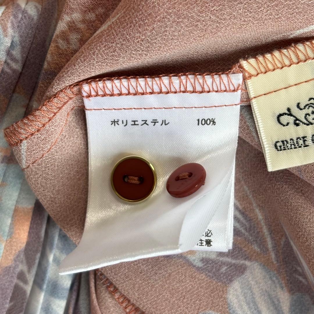 【ミミ】グレースコンチネンタル 花 レトロブーケワンピース 2023AW