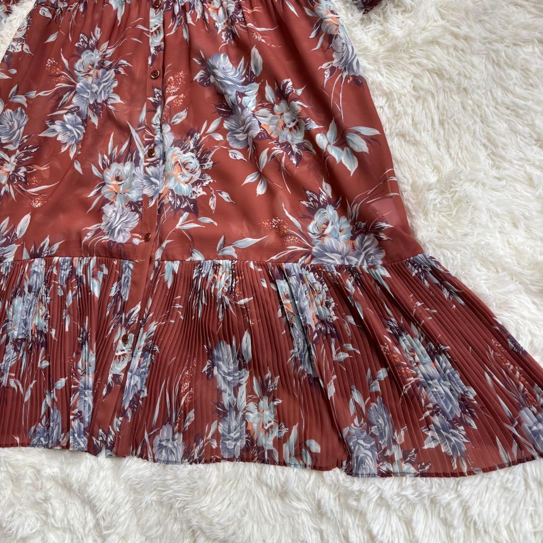 【ミミ】グレースコンチネンタル 花 レトロブーケワンピース 2023AW