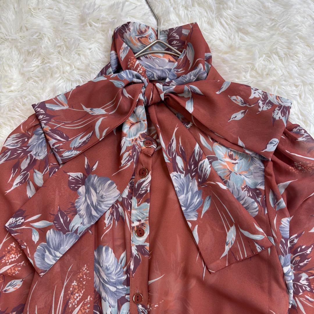 【ミミ】グレースコンチネンタル 花 レトロブーケワンピース 2023AW