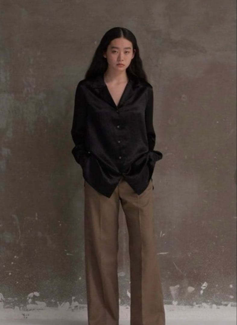 ENOF ace long shirt ブラック　M