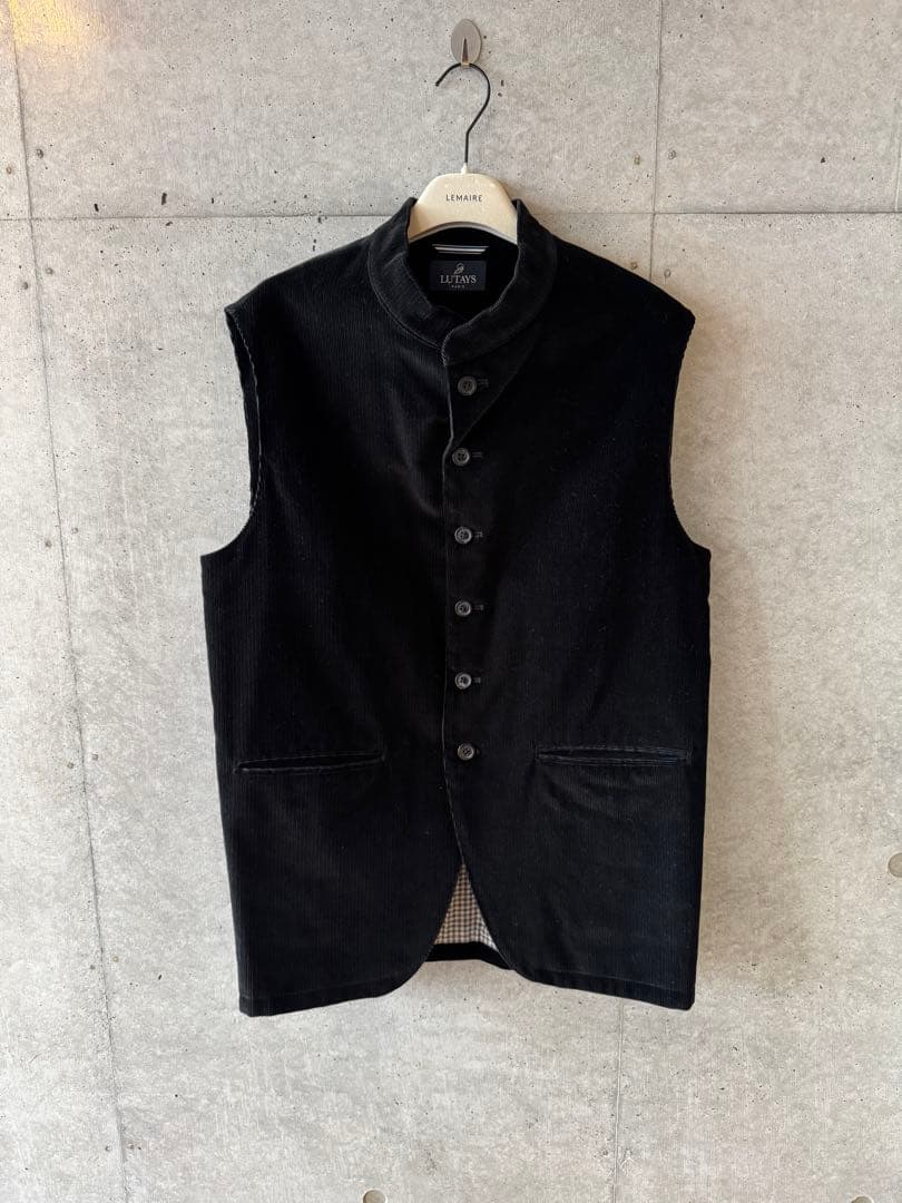 LUTAYS リュテス VALMONT CORDUROY VEST コーデュロイ
