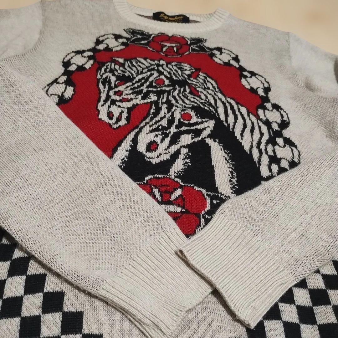 完売品！Soft machine ソフトマシーン ファラオセーターニットM