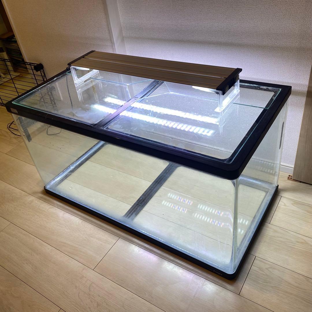 K.KOSHI様商談中 【最安】900×450×450 曲げガラス水槽　ニッソー