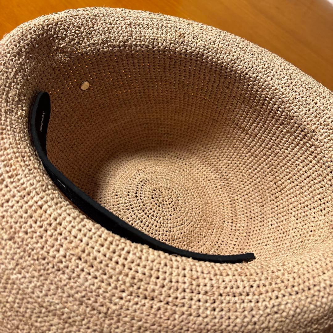 レディース　ヘレンカミンスキー　ラフィアハット/未使用に近い
