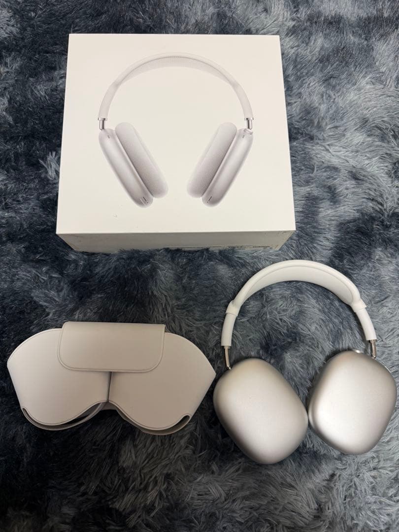 AirPods Max シルバー 本体とケース付き