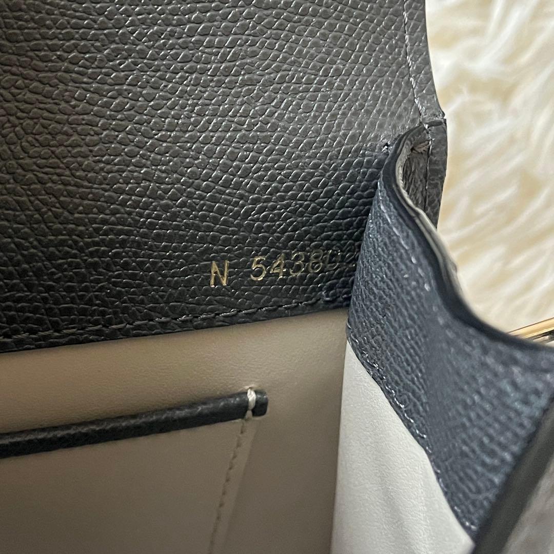 Valextra ヴァレクストラ　ハンドバッグ ミニ　イジィデ　ブラック