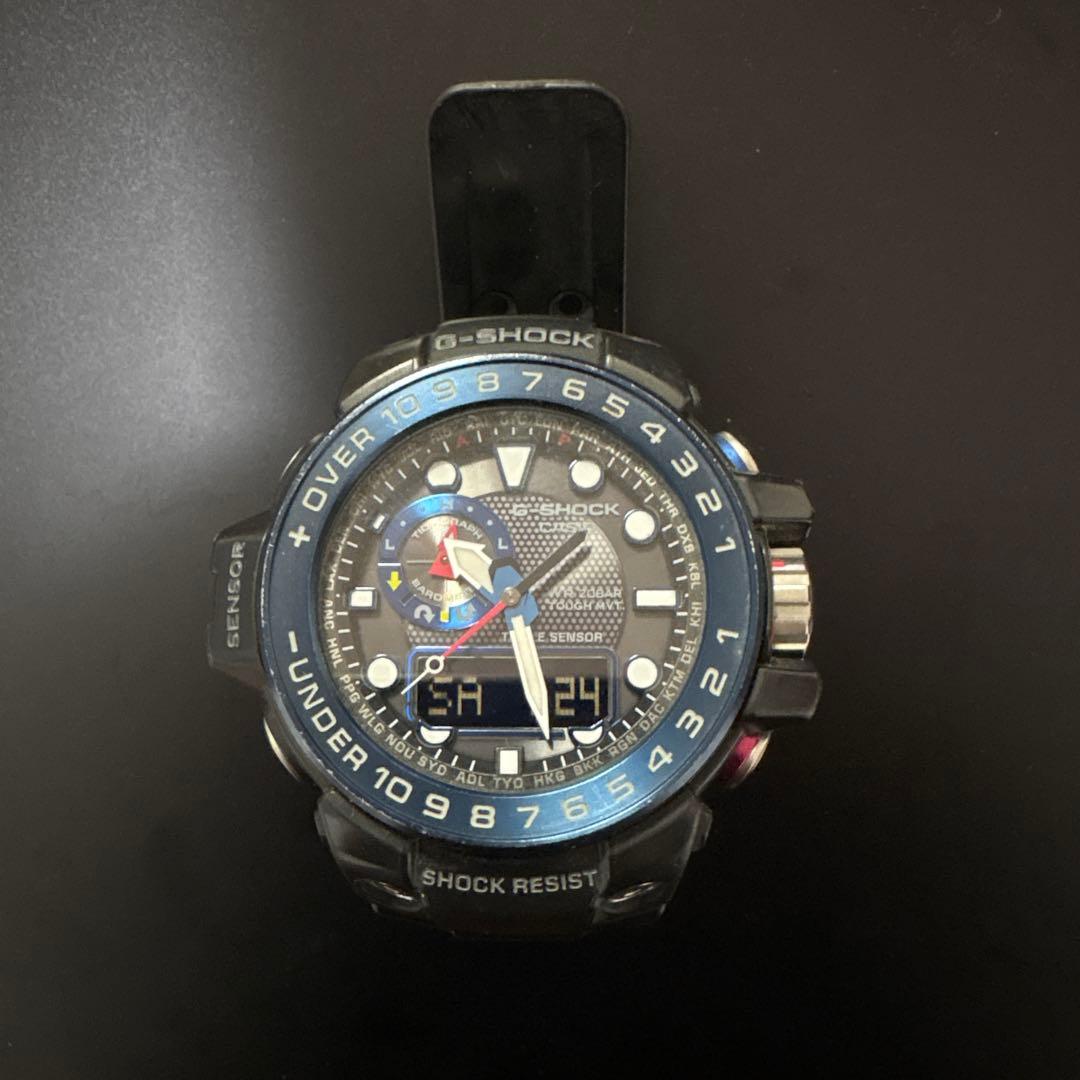 G-SHOCK デジタル腕時計 黒/青