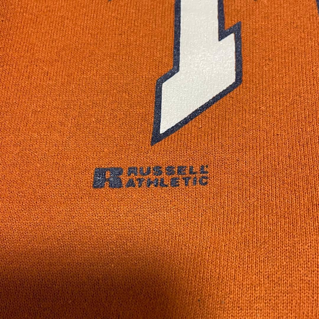 ラッセルアスレチック　スウェット　90s USA製 TEXAS アーチロゴ　XL