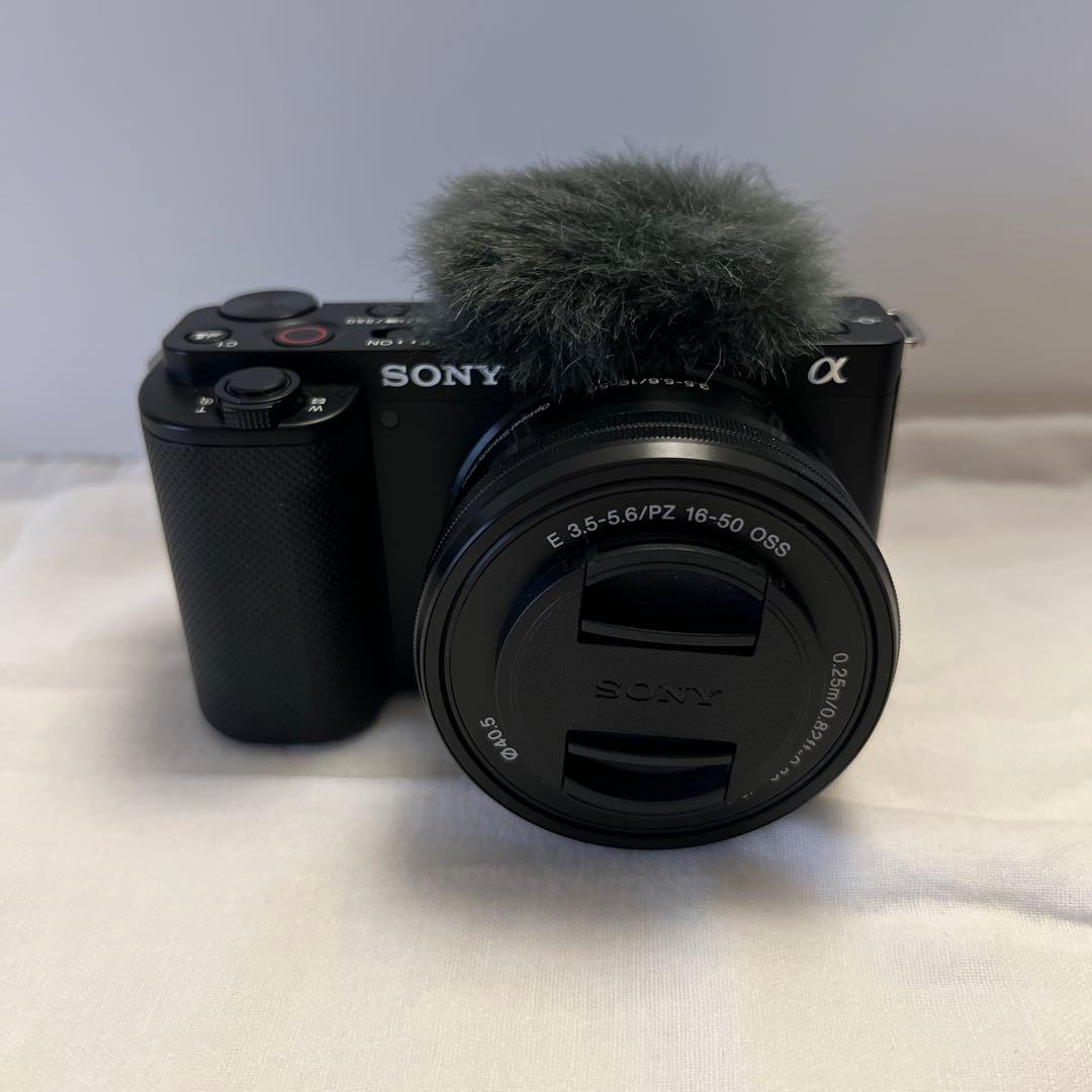 【撮影少なめ】Sony ZV-E10 ミラーレス一眼セット＋グリップ