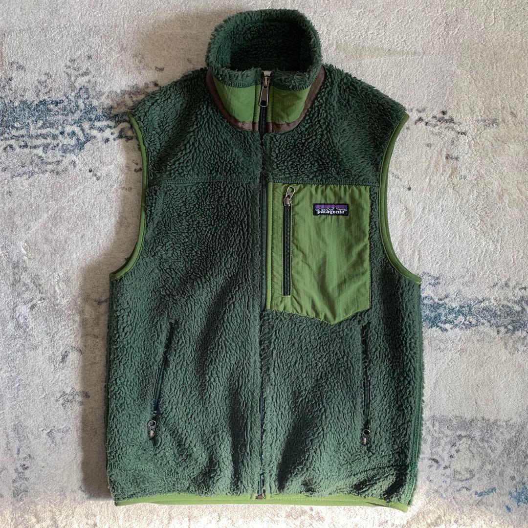 希少カラー パタゴニア クラシック レトロX ベスト 2010年モデル 緑