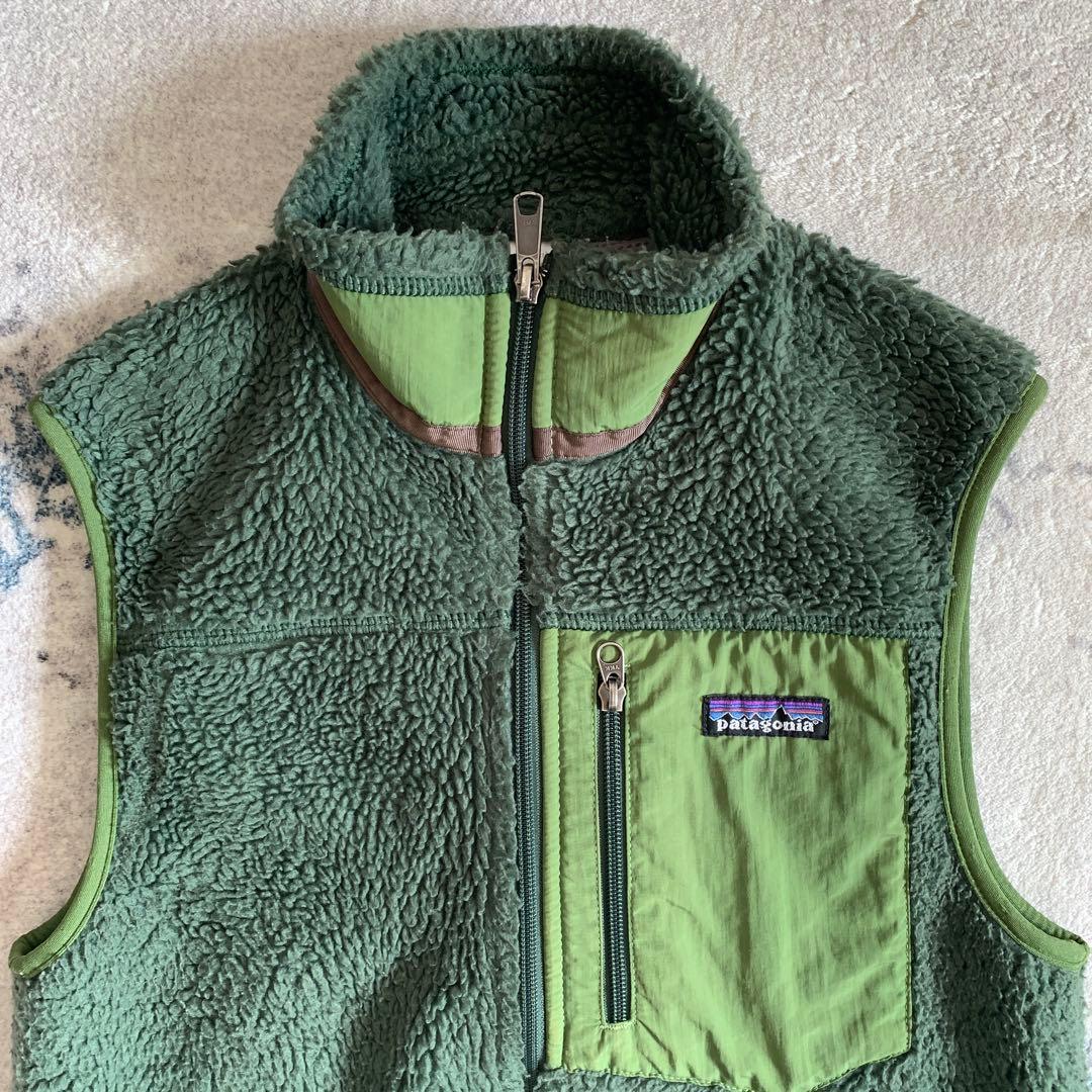 希少カラー パタゴニア クラシック レトロX ベスト 2010年モデル 緑