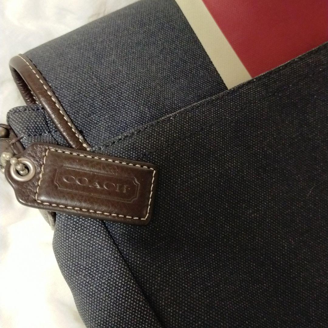 イ*ン様 美品 廃盤入手困難 コーチ メッセンジャーバッグ ユニセックス デニム