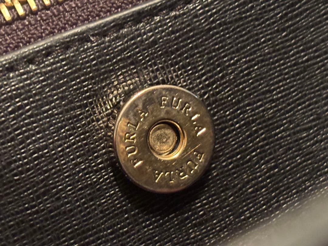 3月期間限定　FURLA トートバッグ 黒 ビジネスバッグ　A4OK 肩掛け可