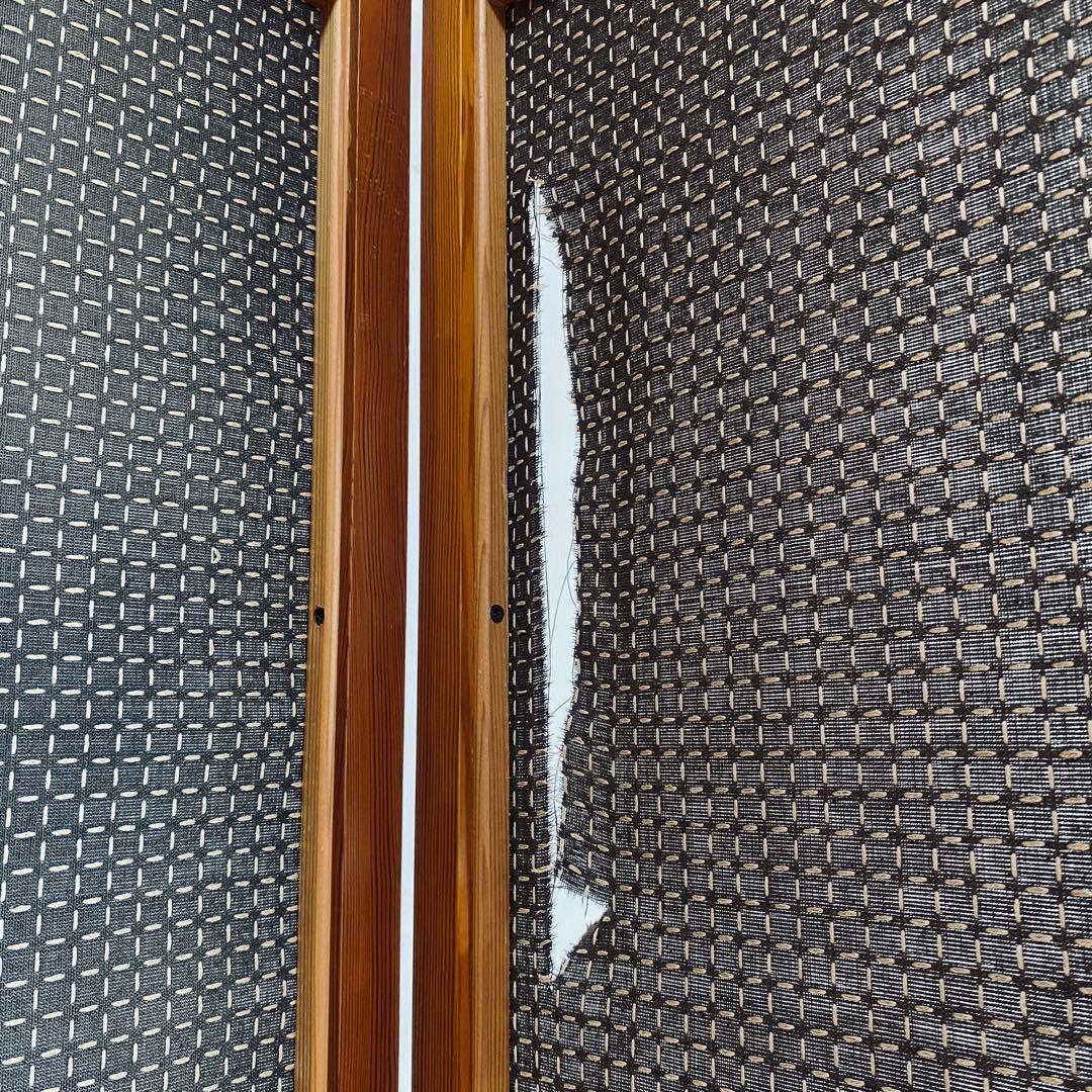 3点セット パーテーション ラタン モダン 和 格子 レトロ y9