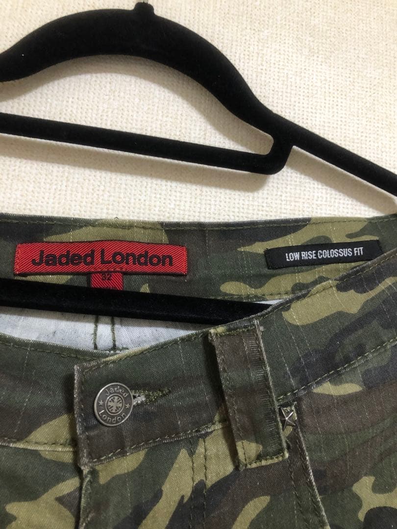 Jaded london 迷彩 カモ柄 デニム W32