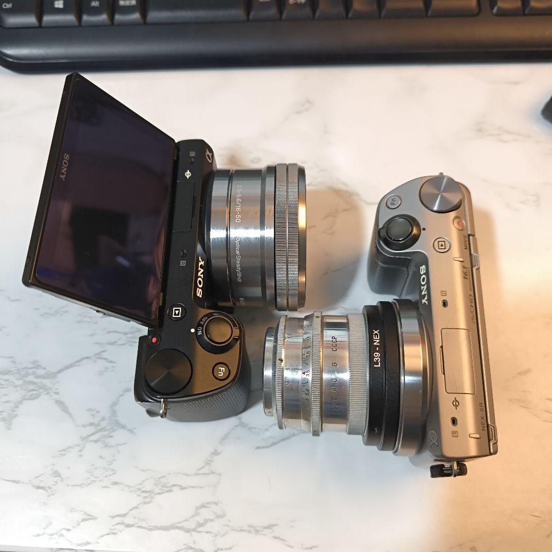 nex-5r 本体2台+ レンズ (ジャンク)