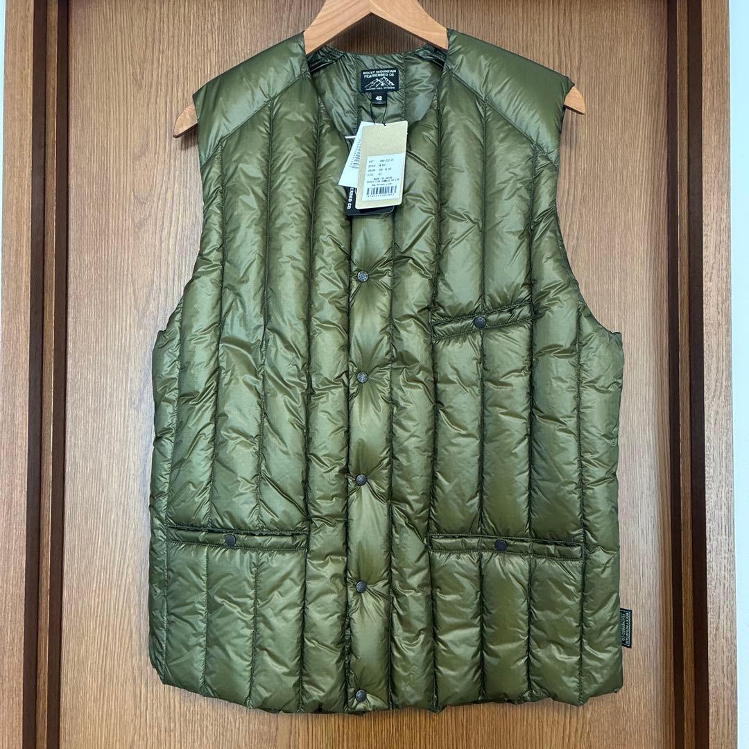 ROCKY MOUNTAIN ダウンベスト　サイズ42 新品未使用　最終