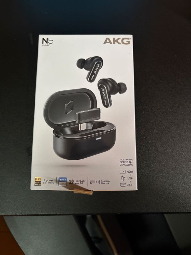 AKG N5 ワイヤレスイヤフォン ブラック