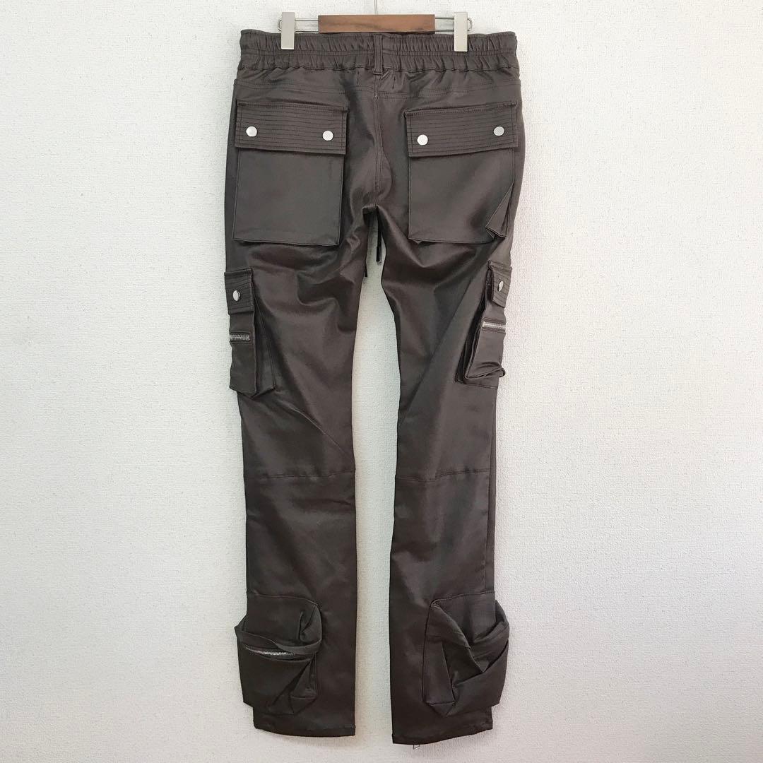 メルヴィンス TYPE-4 スリムストレッチ WAX カーゴ パンツ S3113