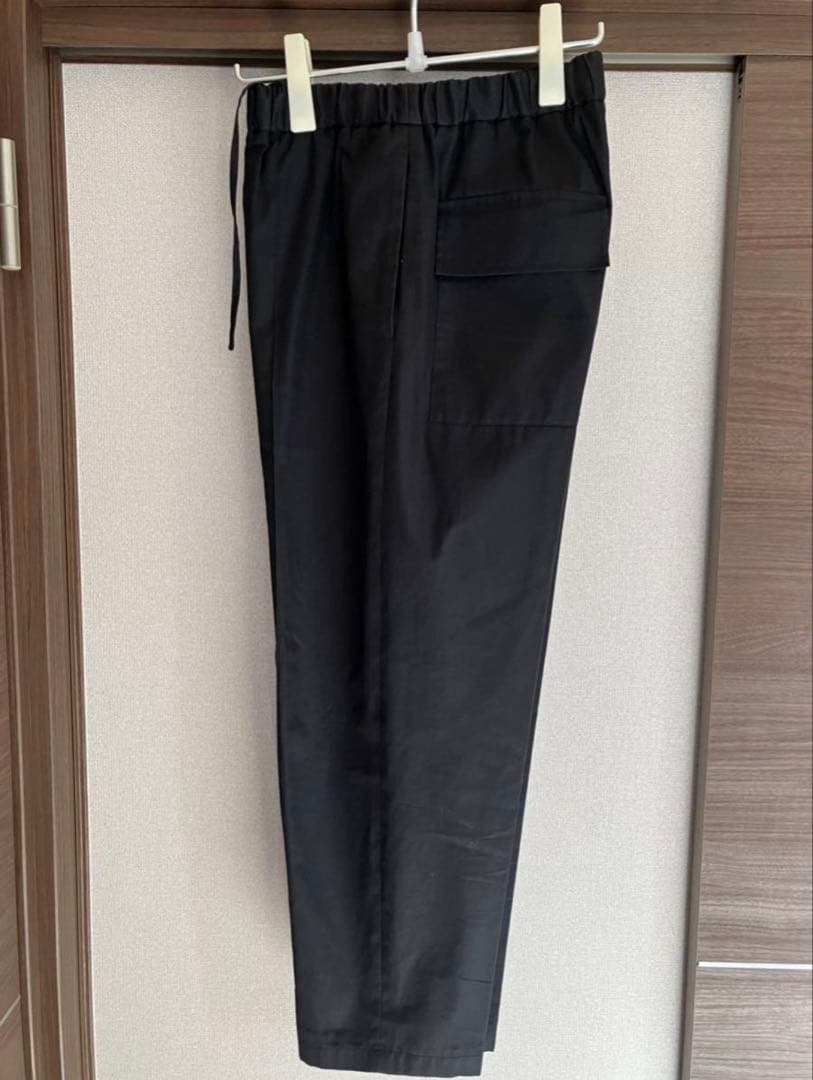 JIL SANDER ジルサンダー ALEM 46 黒 スラックス ovy L